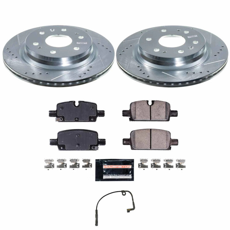 PSB Z23 Evolution Kit - Power Stop 23-24 Chevrolet Colorado Rear Z23 Evolution Brake Kit