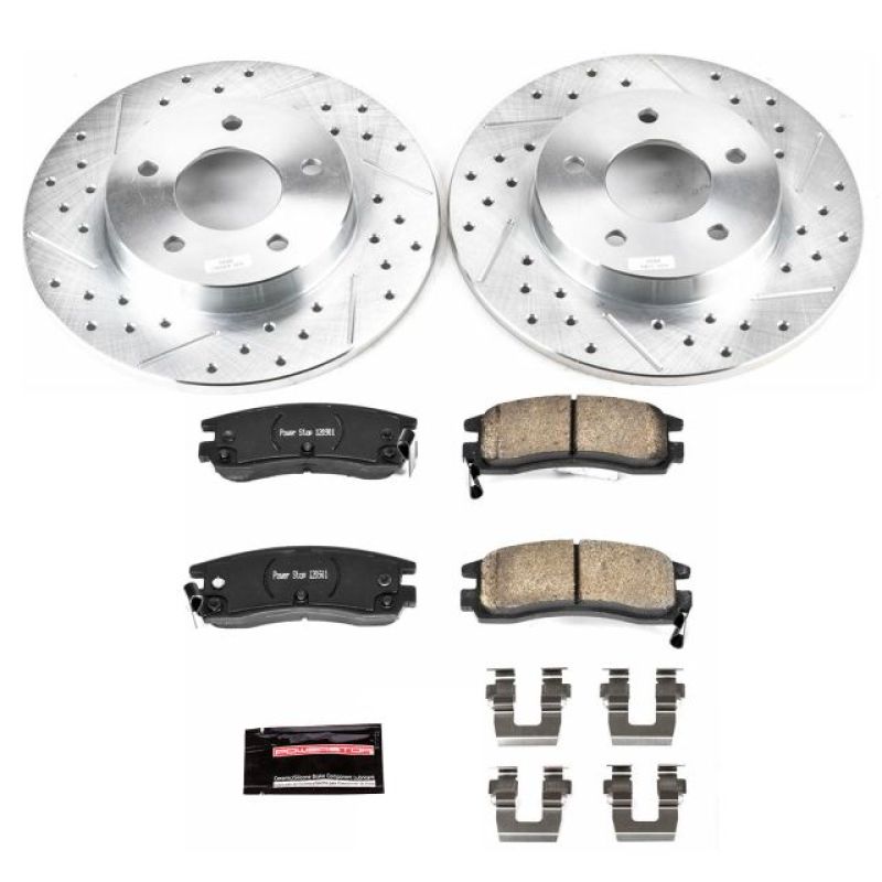 PSB Z23 Evolution Kit - Power Stop 00-05 Buick LeSabre Rear Z23 Evolution Sport Brake Kit