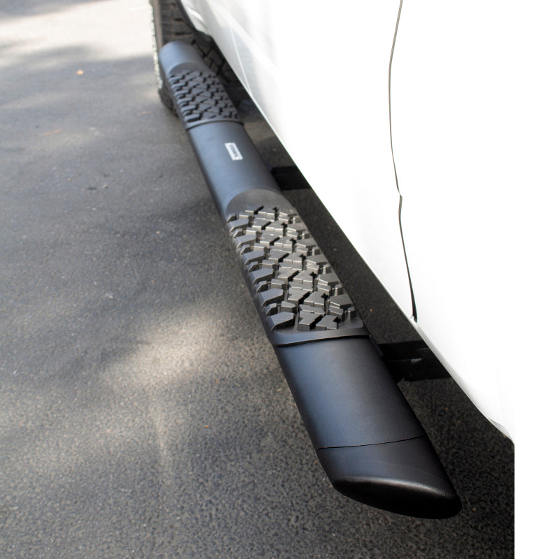 GOR Vertex V3 Side Steps - Go Rhino 15-21 Ford F-150 Vertex V3 - Sidestep + Brkts