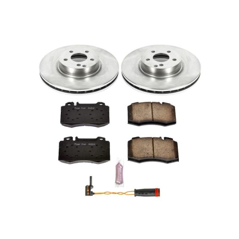 PSB Autospecialty Kit - Power Stop 07-09 Mercedes-Benz E550 Front Autospecialty Brake Kit