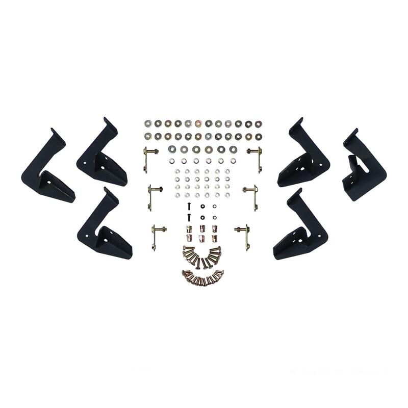 WES Nerf Bars - HDX Drop - Westin 10-17 Toyota 4Runner Trail Edition (Excl. Ltd) HDX Stainless Drop Nerf Step Bars - Tex. Blk