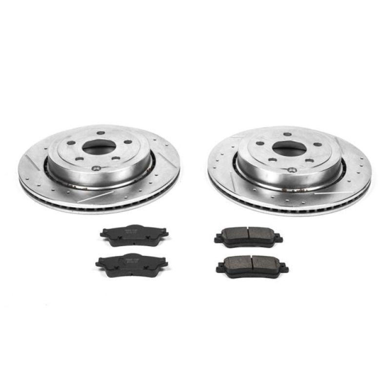 PSB Z23 Evolution Kit - Power Stop 11-17 Chevrolet Caprice Rear Z23 Evolution Sport Brake Kit
