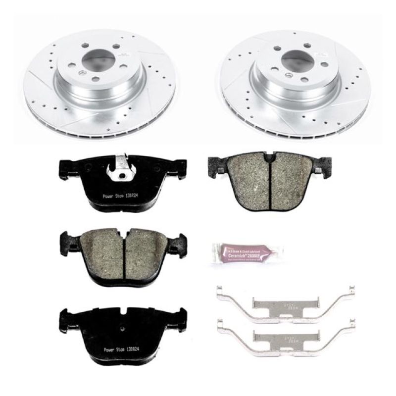 PSB Z23 Evolution Kit - Power Stop 07-15 BMW X5 Rear Z23 Evolution Sport Brake Kit