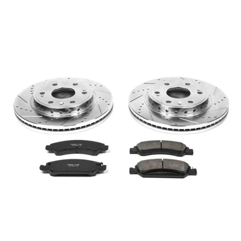 PSB Z23 Evolution Kit - Power Stop 08-19 Chevrolet Tahoe Front Z23 Evolution Sport Brake Kit