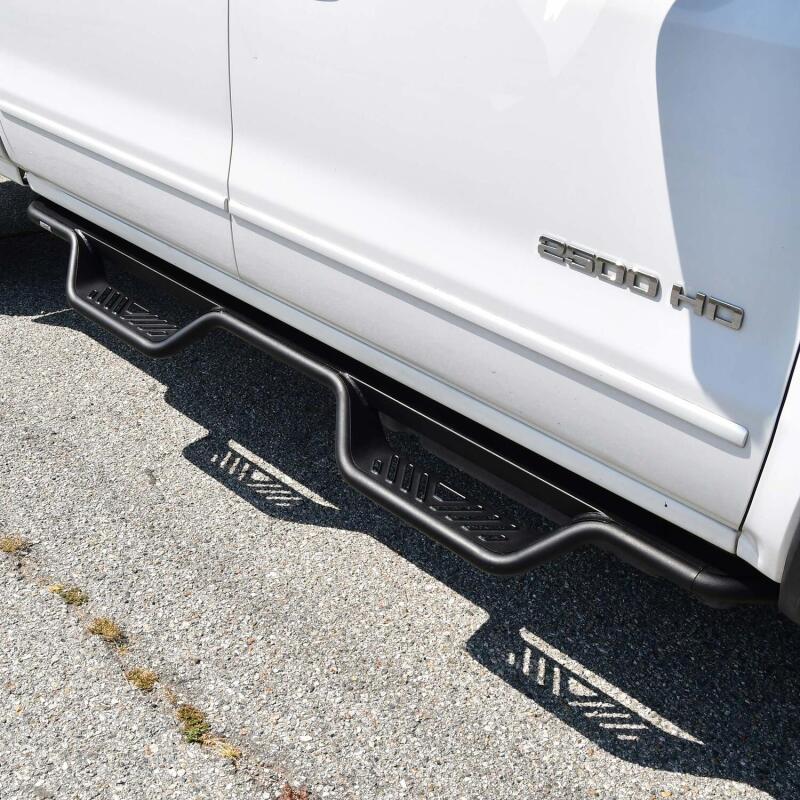 WES Nerf Bars - Outlaw - Westin 04-13 Chevrolet Silverado Outlaw Drop Nerf Step Bar - Textured Black