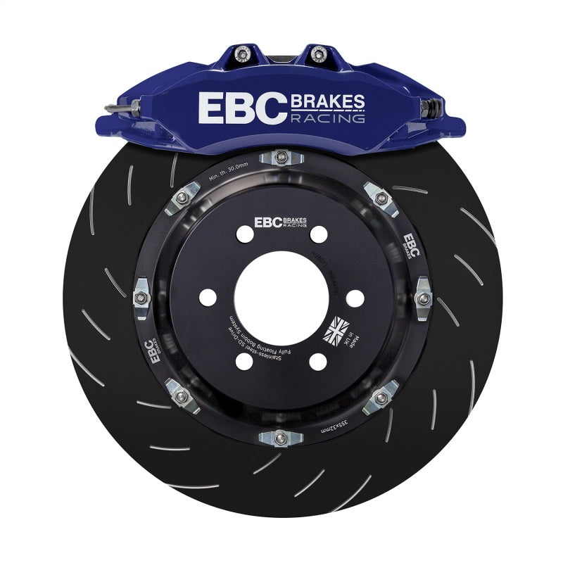 EBC Big Brake Kits - EBC Racing 2023+ Nissan 400Z Blue Apollo-6 Calipers 355mm Rotors Front Big Brake Kit