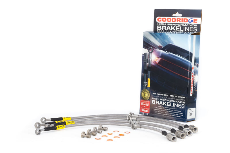 GR G-Stop Brake Line Kits - Goodridge 85-89 Toyota MR-2 Brake Lines