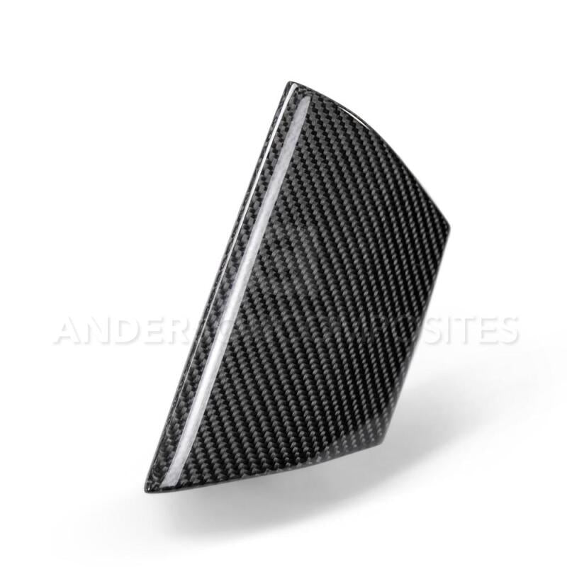 AND Front Grilles - Anderson Composites 15-20 Ford Mustang Shelby GT350 Carbon Fiber Front Upper Grille Inserts