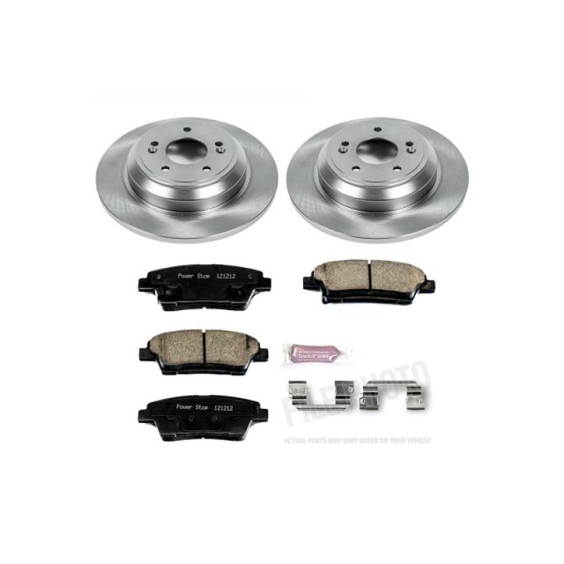 PSB Autospecialty Kit - Power Stop 17-18 Genesis G80 Rear Autospecialty Brake Kit