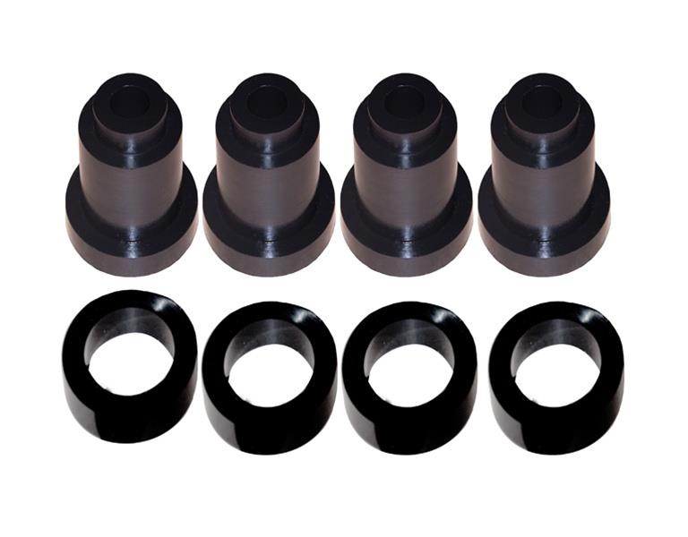 TQS Subframe Bushings - Torque Solution DSM Rear Subframe Bushings: 2G Mitsubishi Eclipse / Talon AWD 1995-1999