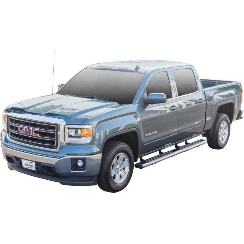 WES Nerf Bars - Premier 6 - Westin Premier 6 in Oval Side Bar - Stainless Steel 91 in - Stainless Steel