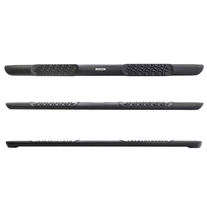 GOR Vertex V3 Side Steps - Go Rhino V-Series V3 Side Step - Universal 87in. (Fits 4DR) - Tex. Blk