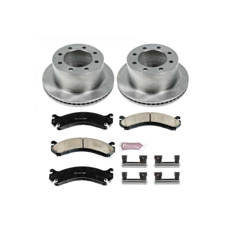 PSB Autospecialty Kit - Power Stop 01-06 Chevrolet Silverado 3500 Rear Autospecialty Brake Kit