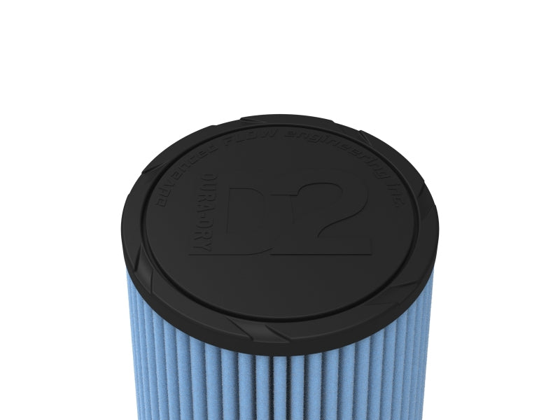 AFE Universal D2 Dura Dry Air Filter - aFe Magnum FORCE Intake Replacement Air Filter w/ D2 Dry Media 5in F x7-1/2in B x5-1/2in T x12inH