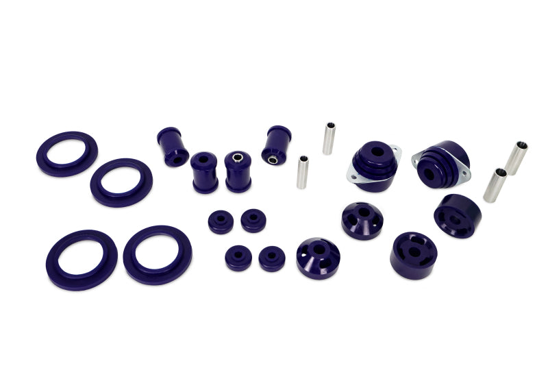 SPR Bushing Kits - SuperPro 67-76 Triumph TR5/250/6 Rear Suspension Kit SS Hardware