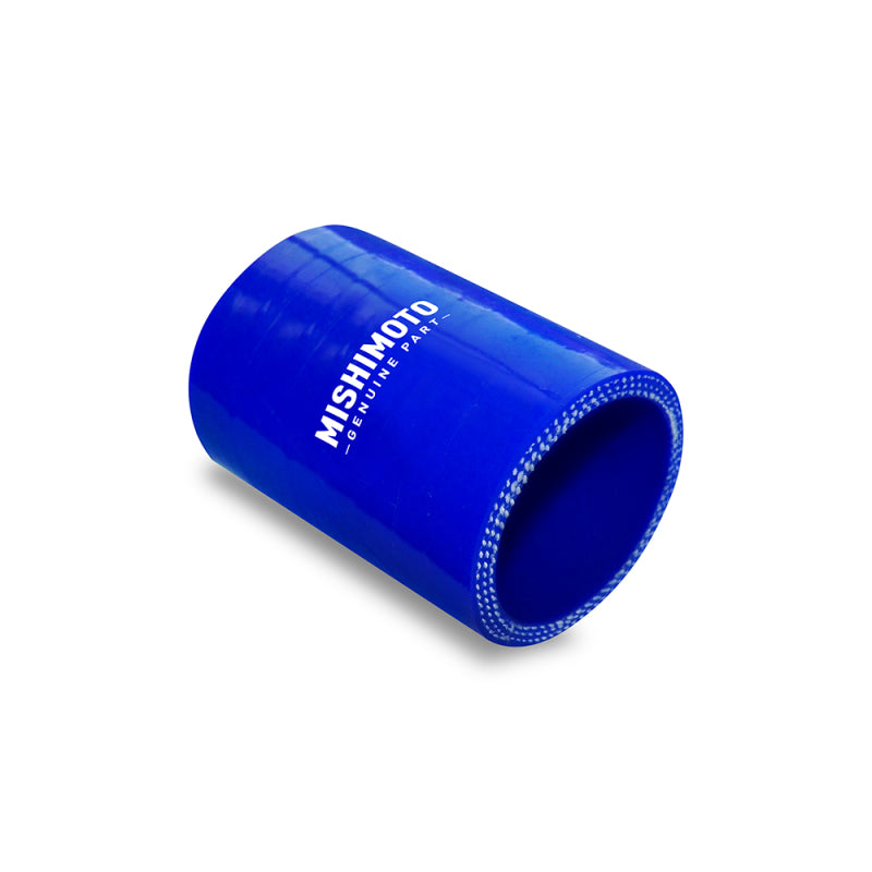 MM Couplers - Straight - Mishimoto 3.5 Inch Straight Coupler - Blue