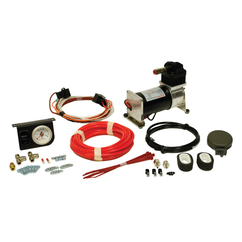 FIR Air Cmd Compressor Kit - Firestone Air-Rite Air Command I Heavy Duty Air Compressor System w/Single Analog Gauge (WR17602097)