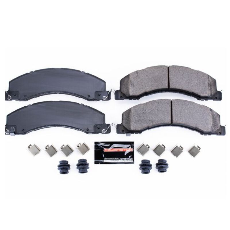 PSB Z23 Evolution Brake Pads - Power Stop 08-10 Dodge Ram 4500 Front or Rear Z23 Evolution Sport Brake Pads w/Hardware