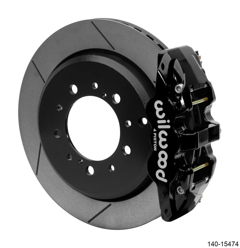 WIL Aero Brake Kit - Wilwood AERO4 Rear Truck Kit 14.50in 2008-2015 Toyota Land Cruiser (J200) w/ Lines