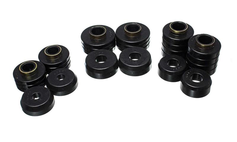 ES Body Mounts - Black - Energy Suspension Ford Ranger Black Cab Mount Set