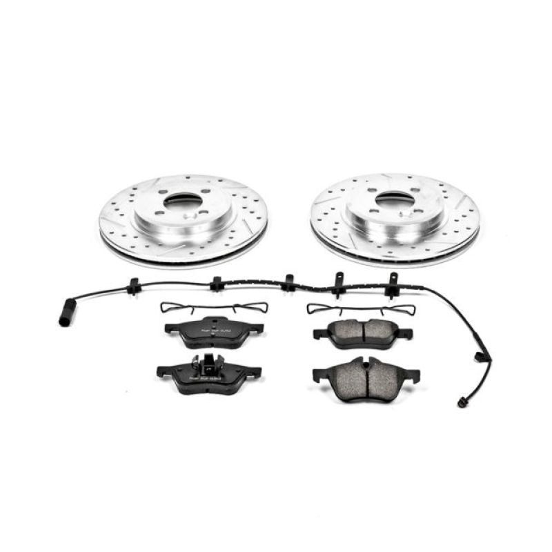 PSB Z23 Evolution Kit - Power Stop 02-06 Mini Cooper Front Z23 Evolution Sport Brake Kit