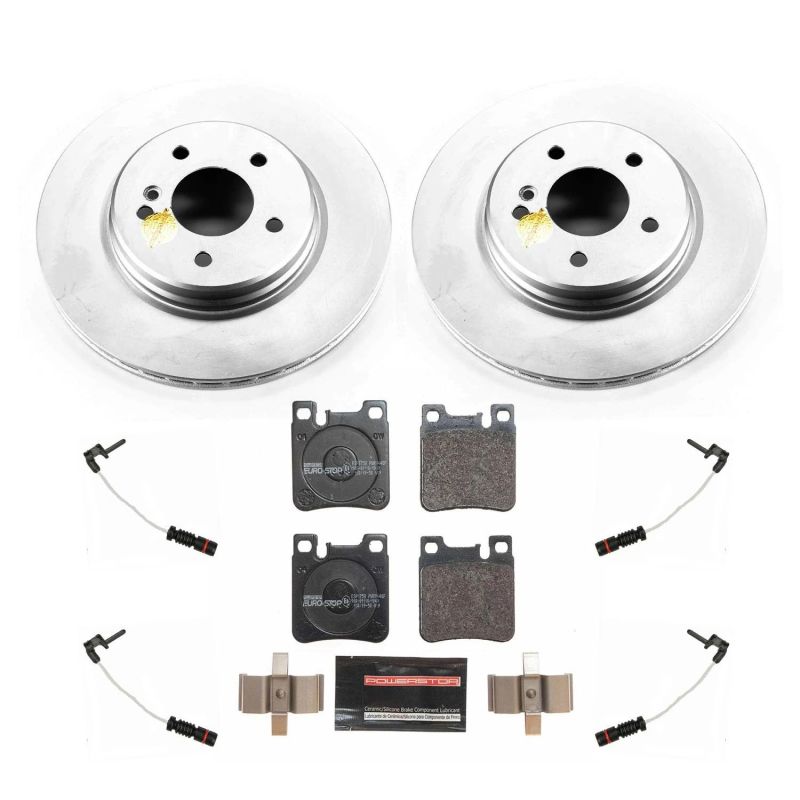 PSB Euro-Stop Kit - Power Stop 98-00 Mercedes-Benz C43 AMG Rear Euro-Stop Brake Kit