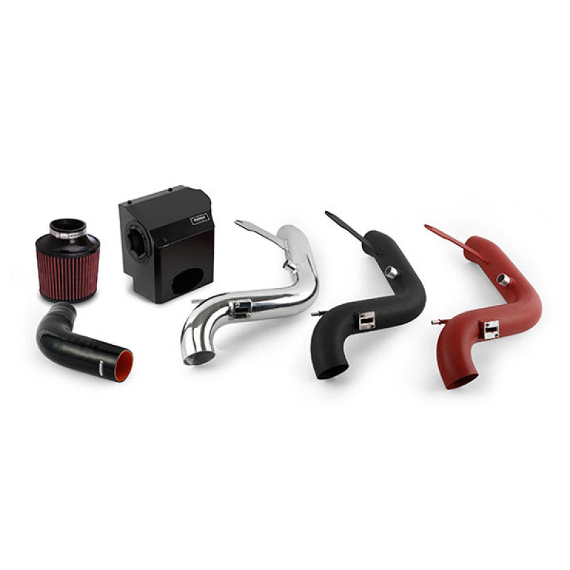 MM Air Intakes - Mishimoto 14-15 Ford Fiesta ST 1.6L Performance Air Intake Kit - Wrinkle Black