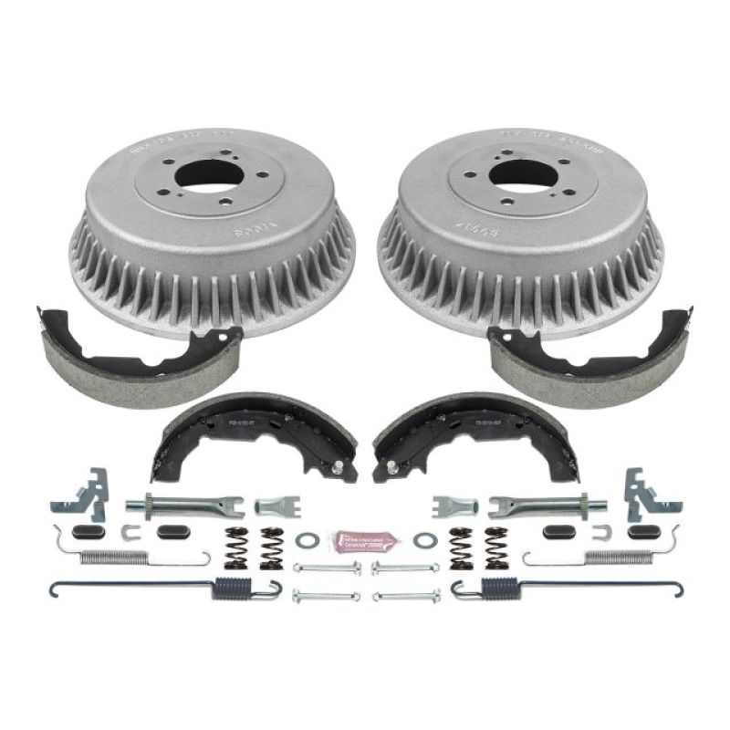 PSB Autospecialty Drum Kit - Power Stop 93-02 Mercury Villager Rear Autospecialty Drum Kit