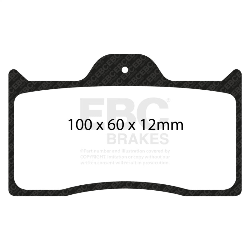 EBC Yellowstuff Brake Pad Sets - EBC Brakes Yellowstuff Performance Brake Pads