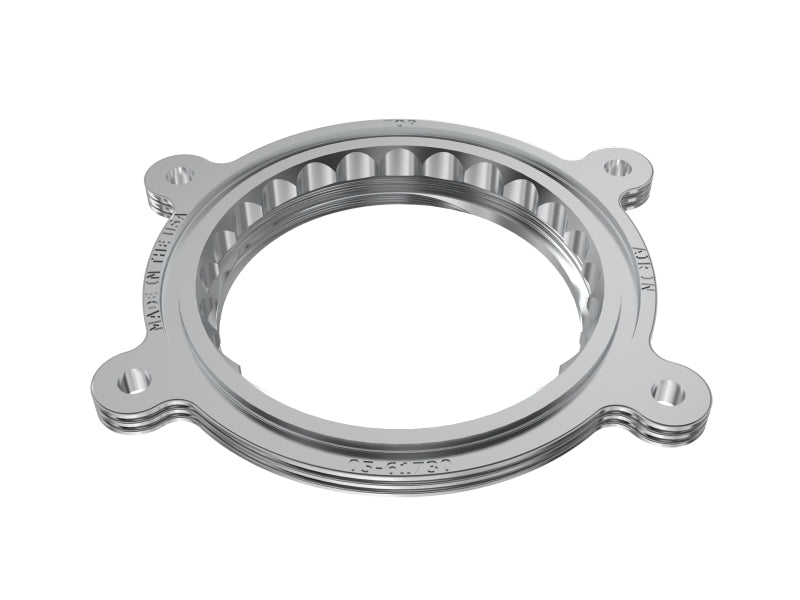 AFE Silver Bullet TBS - aFe Silver Bullet Throttle Body Spacer Kit Ford Super Duty 23-26 V8-6.8L/7.3L