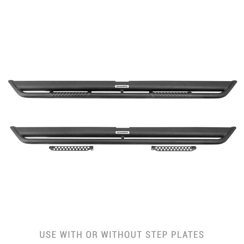 GOR Dom Extreme DS - Go Rhino Dominator Extreme DS Sliders - Tex Blk - 52in