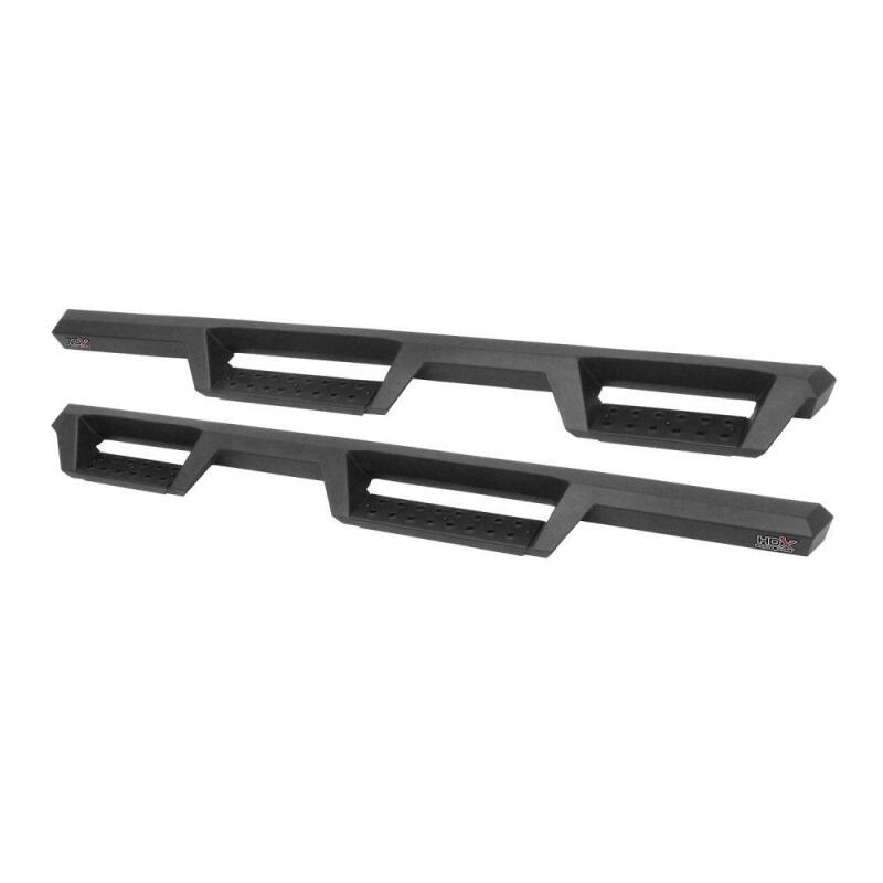 WES Nerf Bars - HDX Drop - Westin/HDX 07-17 Jeep Wrangler Unlimited Drop Nerf Step Bars - Textured Black