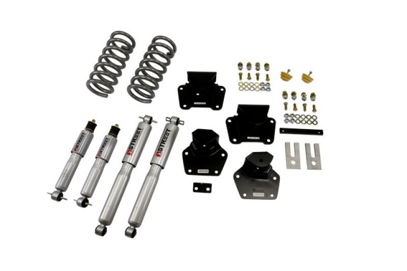 BT Lower Kit w SP Shocks - Belltech LOWERING KIT WITH SP SHOCKS