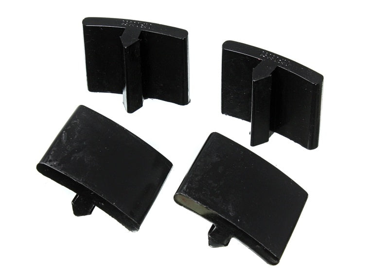 ES Bump Stops - Black - Energy Suspension 2005-07 Ford F-250/F-350 SD 2/4WD Rear Axle Bump Stop Set - Black