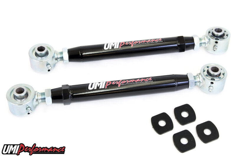 UMI Alignment Toe Arms - UMI Performance 08-09 Pontiac G8 10-14 Camaro Toe Rods Adj Roto-Joint