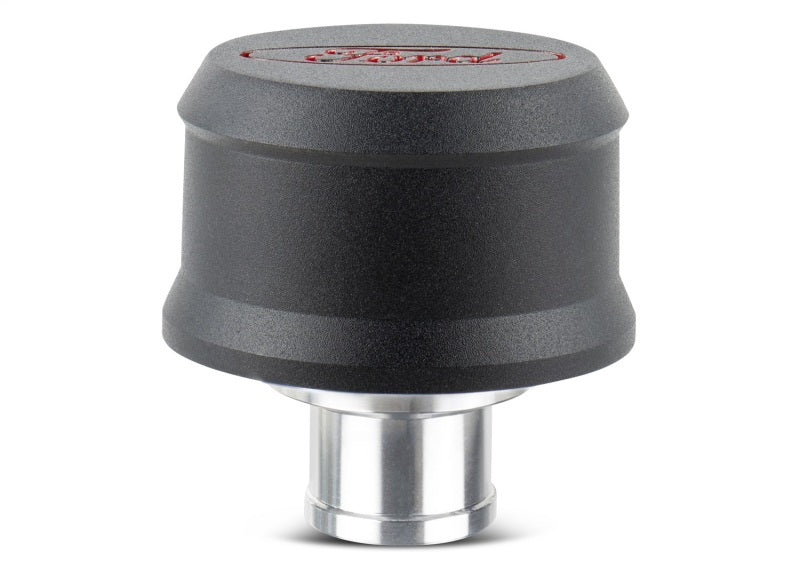 FR Breather Caps - Ford Racing Slant Edge Breather - Black/Red