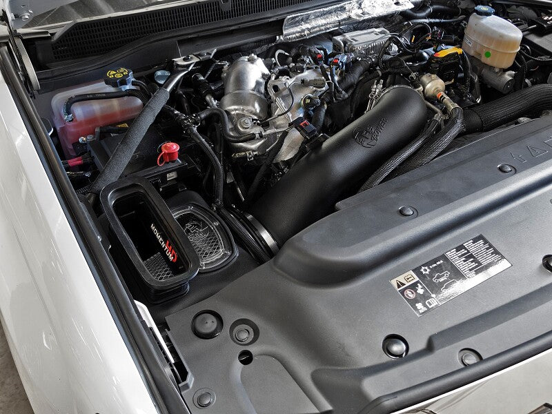AFE Momentum HD Cold Air Intakes - aFe Momentum HD Pro DRY S 2017 GM Diesel Trucks V8-6.6L Cold Air Intake System