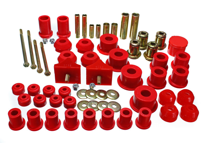 ES Hyper-Flex Sets - Red - Energy Suspension 65-72 Chrysler B Body - Charger/Coronet/Satellite/GTX/Roadrunner/Superbee / 70-74