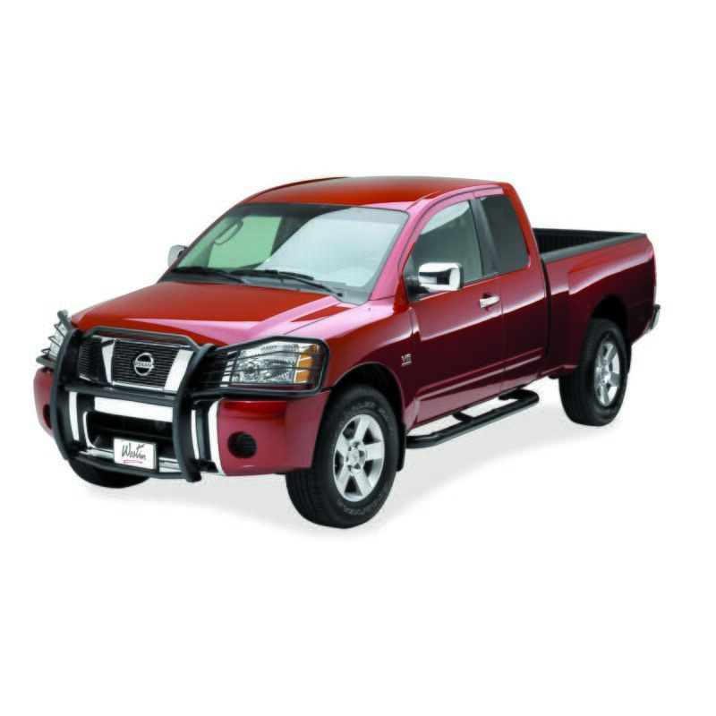 WES Sportsman Grille Guards - Westin 2004-2015 Nissan Titan/Armada Sportsman Grille Guard - Black