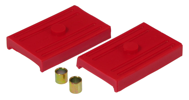 PRO Spring Pad - Red - Prothane 68-69 Chevy Camaro/Firebird Upper or Lower Spring Pad - Red