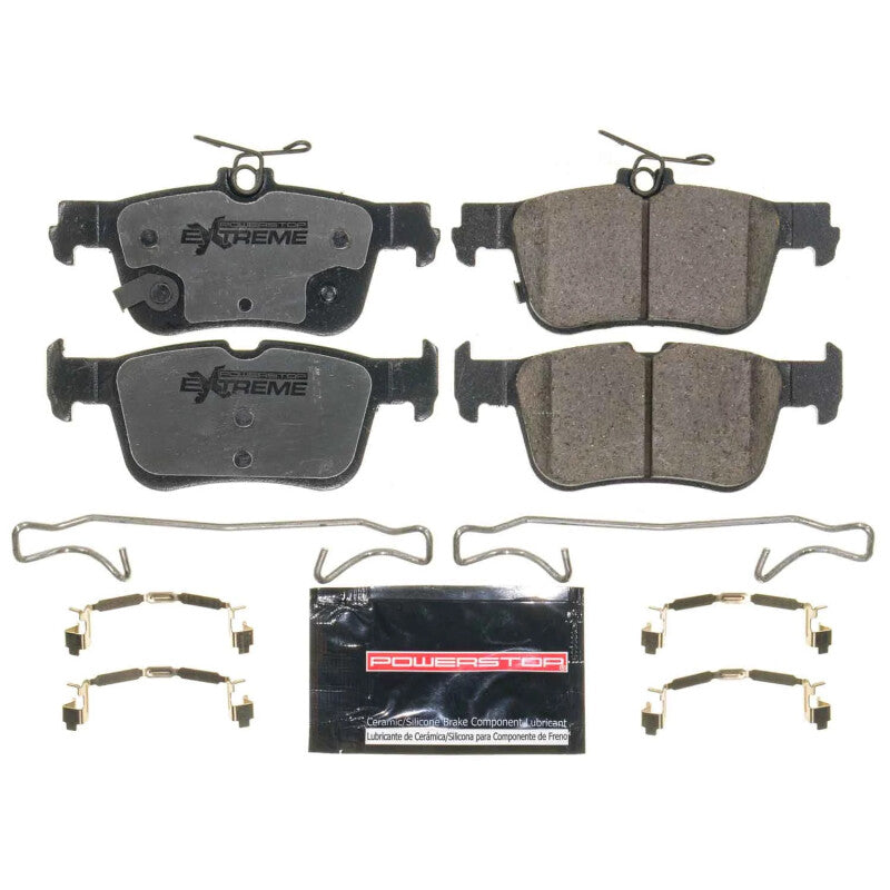 PSB Z26 Extreme Brake Pads - Power Stop 21-22 Ford Mustang Mach-E Rear Z26 Street Brake Pads w/Hardware