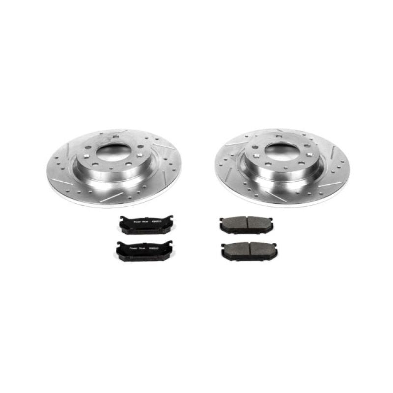 PSB Z23 Evolution Kit - Power Stop 98-02 Mazda 626 Rear Z23 Evolution Sport Brake Kit