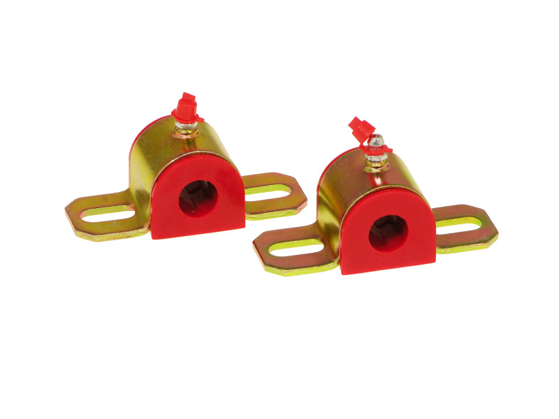 PRO Sway/End Link Bush - Red - Prothane Universal Greasable Sway Bar Bushings - 16MM - Type A Bracket - Red