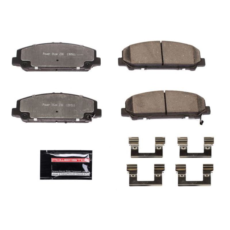 PSB Z36 Truck & Tow Brake Pads - Power Stop 05-10 Infiniti QX56 Front Z36 Truck & Tow Brake Pads w/Hardware