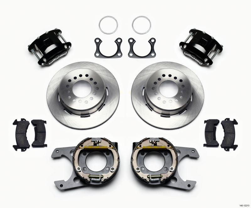 WIL D154 Brake Kit - Wilwood D154 P/S Park Brake Kit Big Ford 2.36in Offset
