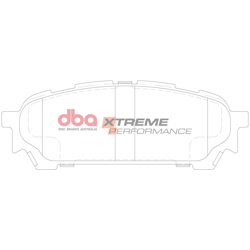DBA XP650 Brake Pads - DBA 03-05 Subaru WRX XP650 Rear Brake Pads