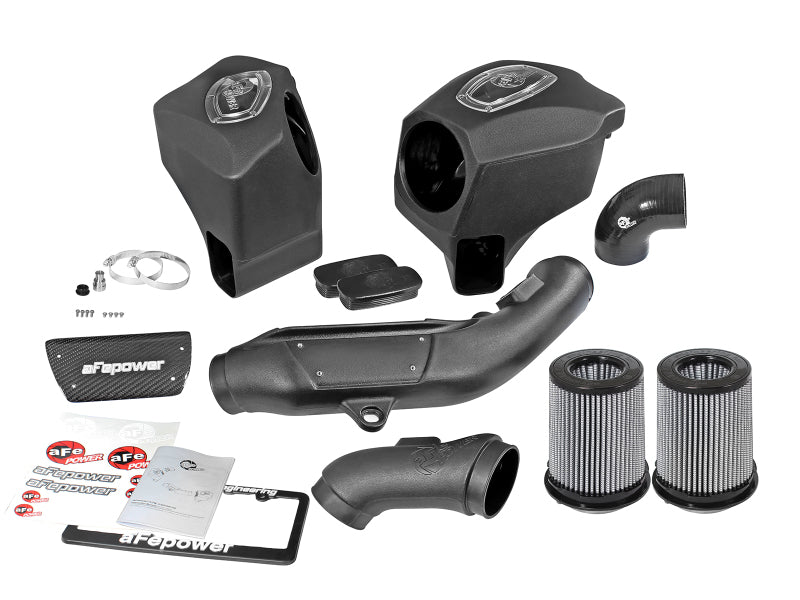 AFE Momentum Cold Air Intakes - aFe Momentum Pro DRY S Cold Air Intake System 15-18 BMW M3/M4 (F80/82/83) L6 3.0L (tt) S55