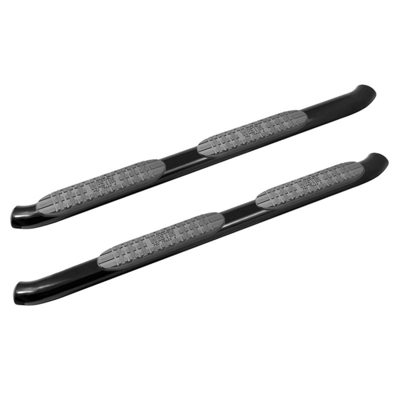 WES Nerf Bars - PRO TRAXX 4 - Westin 18-20 Jeep Wrangler JL Unlimited 4DR PRO TRAXX 4 Oval Nerf Step Bars - Textured Black