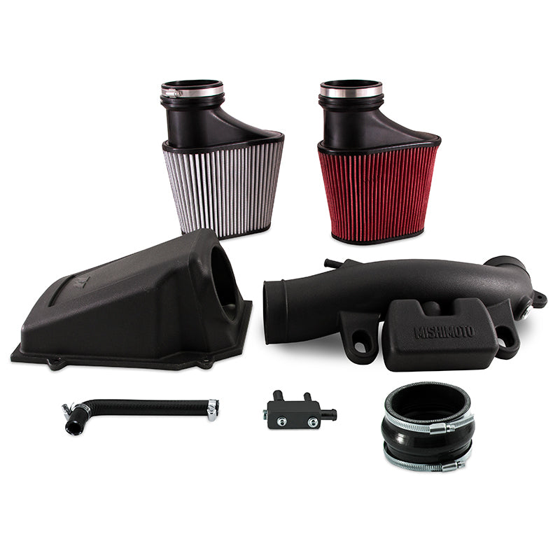 MM Air Intakes - Mishimoto 2018+ Jeep Wrangler JL 2.0T Air Intake w/ Oiled Filter