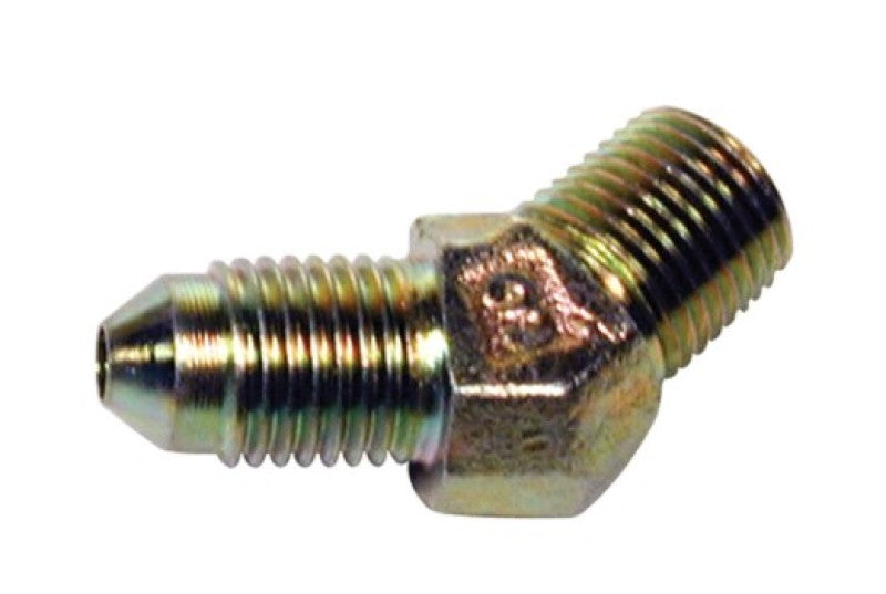 WIL Fittings and Adaptors - Wilwood Inlet Fitting - 1/8-27 NPT to -3 (45)
